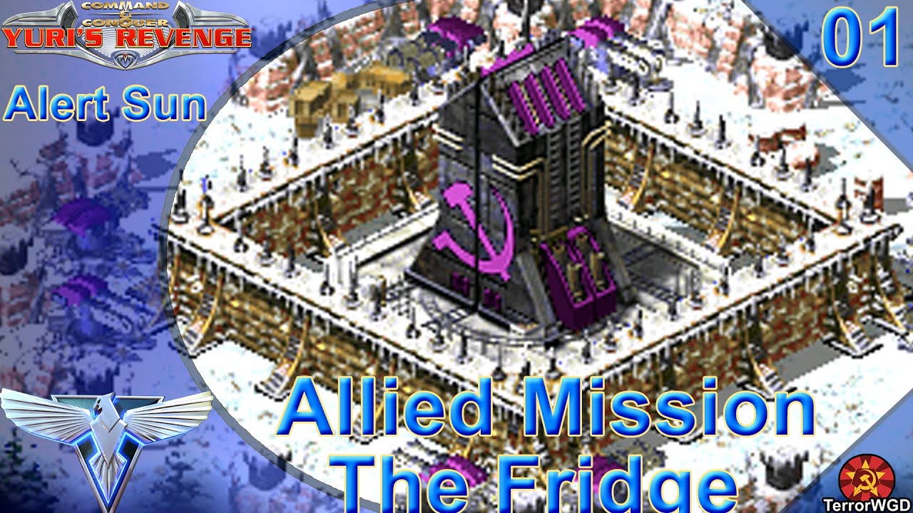 Red Alert 2│Yuri's Revenge│Alert Sun│Allied Mission 1│The Fridge