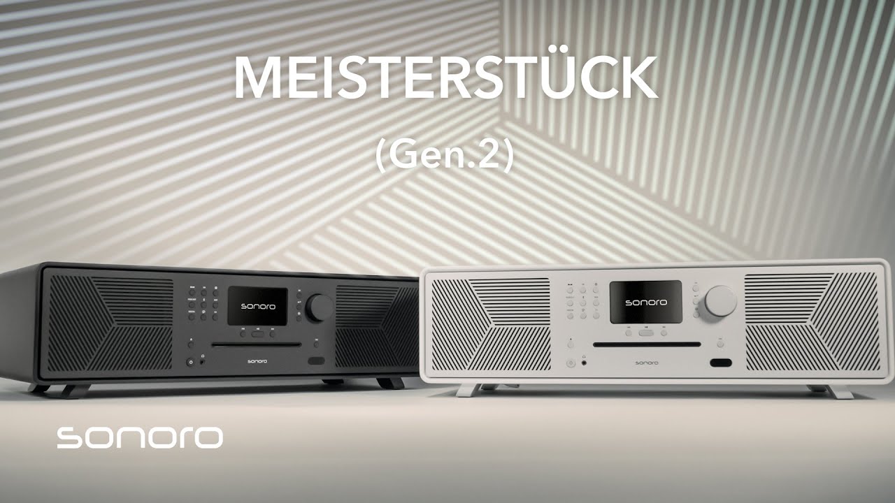 sonoro MEISTERST&Uuml;CK (Gen. 2) - All-In-One Audiosystem der neuen Generation