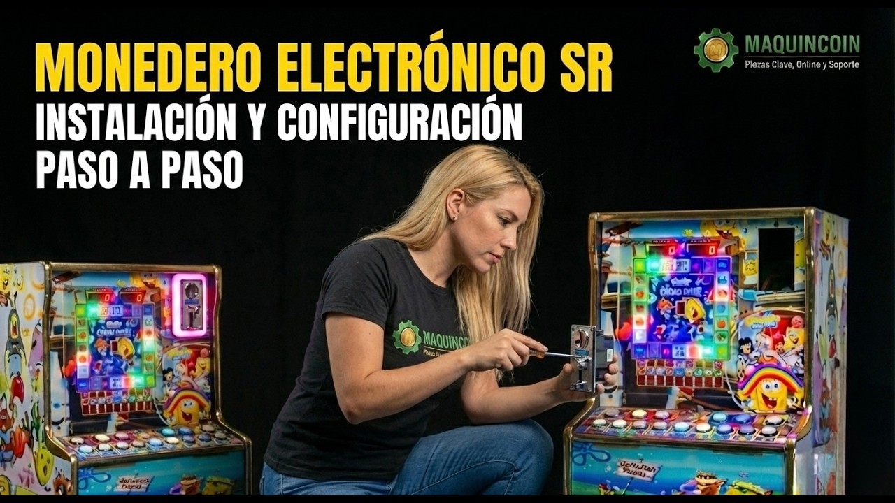 c&oacute;mo INSTALAR y CONFIGURAR un Monedero Electr&oacute;nico  (Paso a Paso) para maquinitas