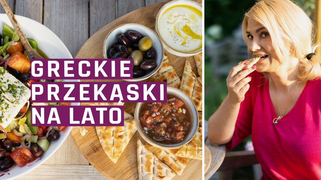 Przystawki w stylu greckim. Sałatka grecka. Przepisy inspirowane wakacjami w Grecji.