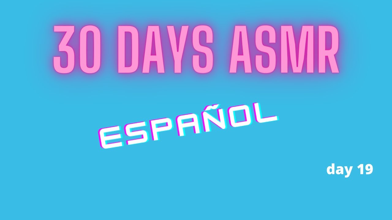 I Teach you Spanish Asmr