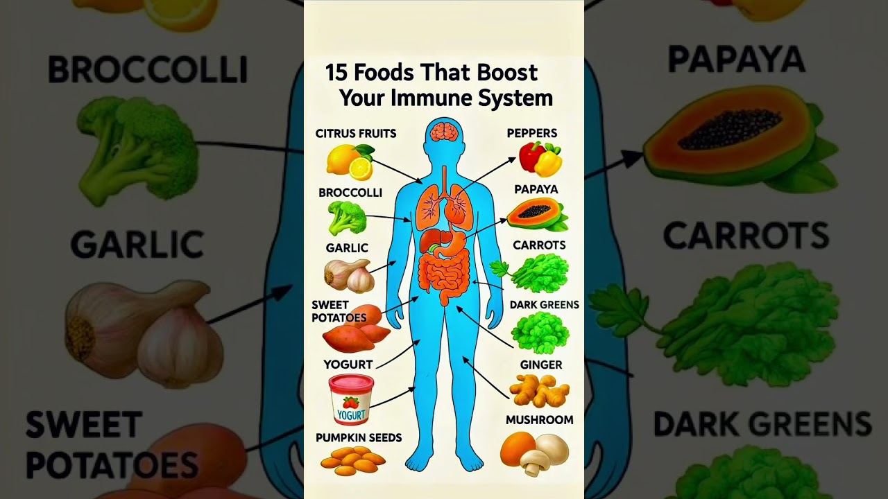 Foods To Boost Your Immune System Naturally | Immunity Tips 