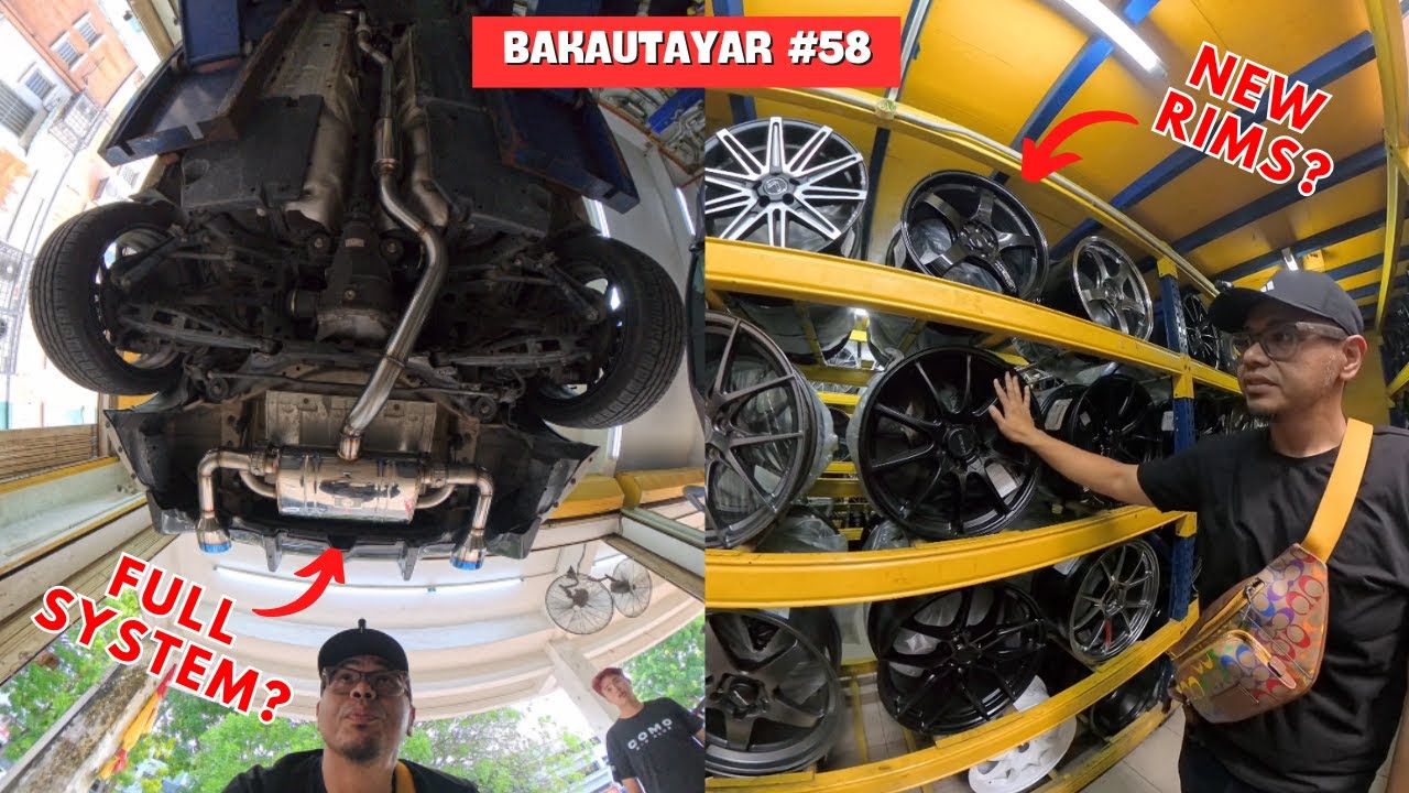 RIKI GT 86 FULL SYSTEM EXHAUST & NEW RIMS [#BAKAUTAYAR 58]