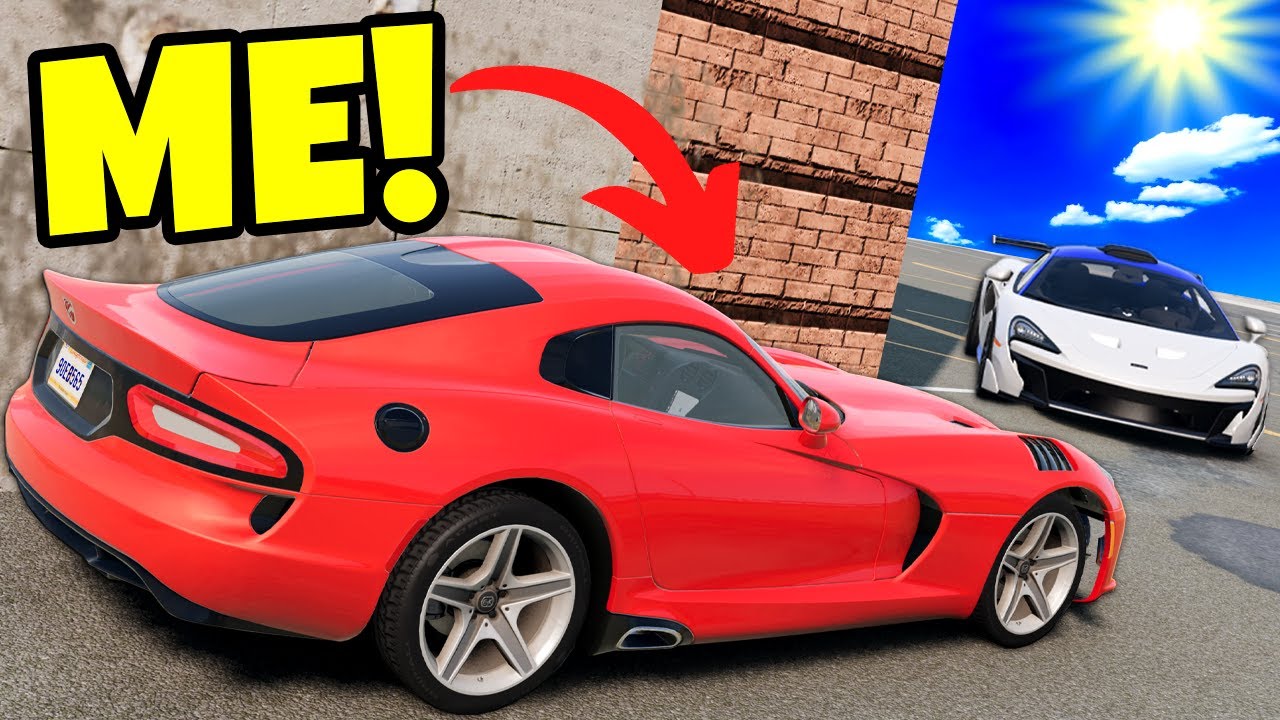 We Used SUPERCARS For Hide and Seek! (BeamNG Drive Mods Multiplayer)