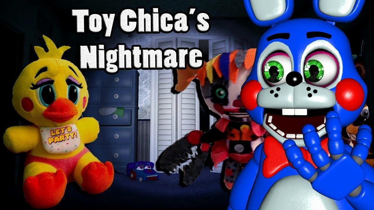 TOY BONNIE REACTS TO: AndrewJohn100 Toy Chica's Nightmare