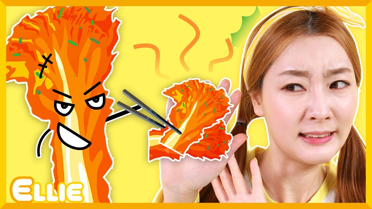 [생활동화] 엘리의 그림일기 '김치가 싫어요~!' 이야기 | 캐리 앤 북스