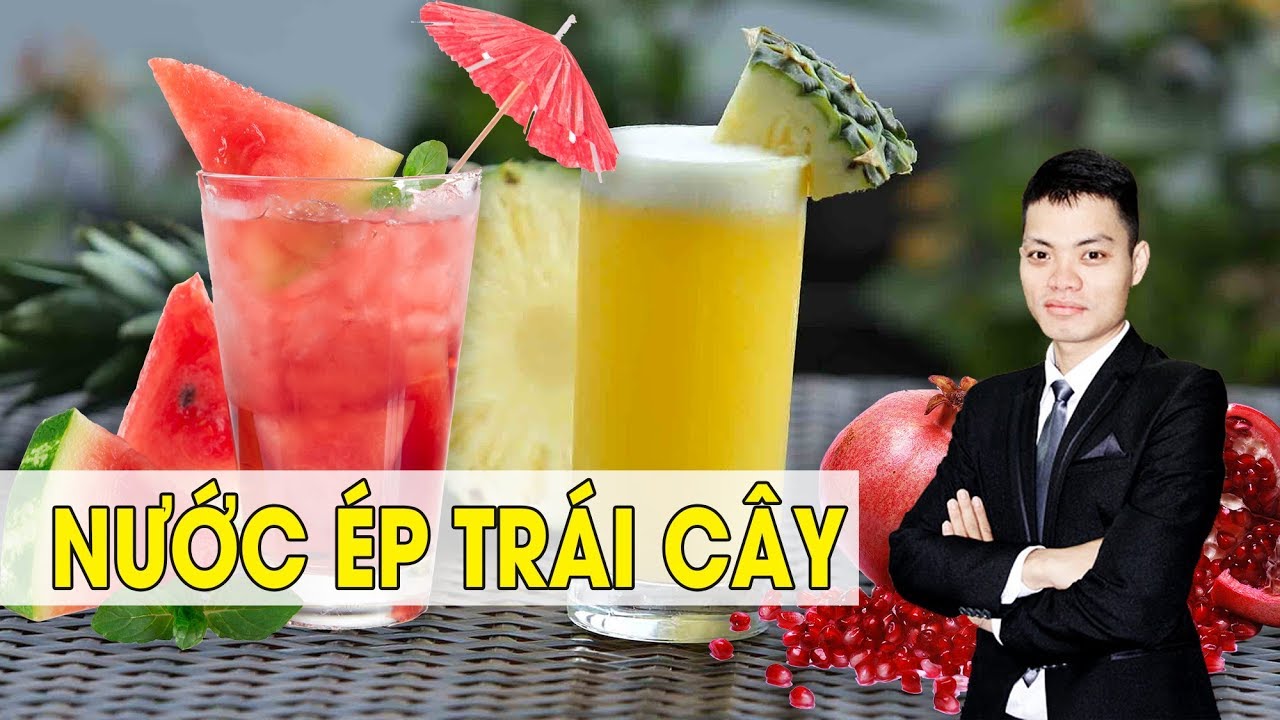 How to make delicious and healthy fruit juice - Discover Vietnamese Kitchen