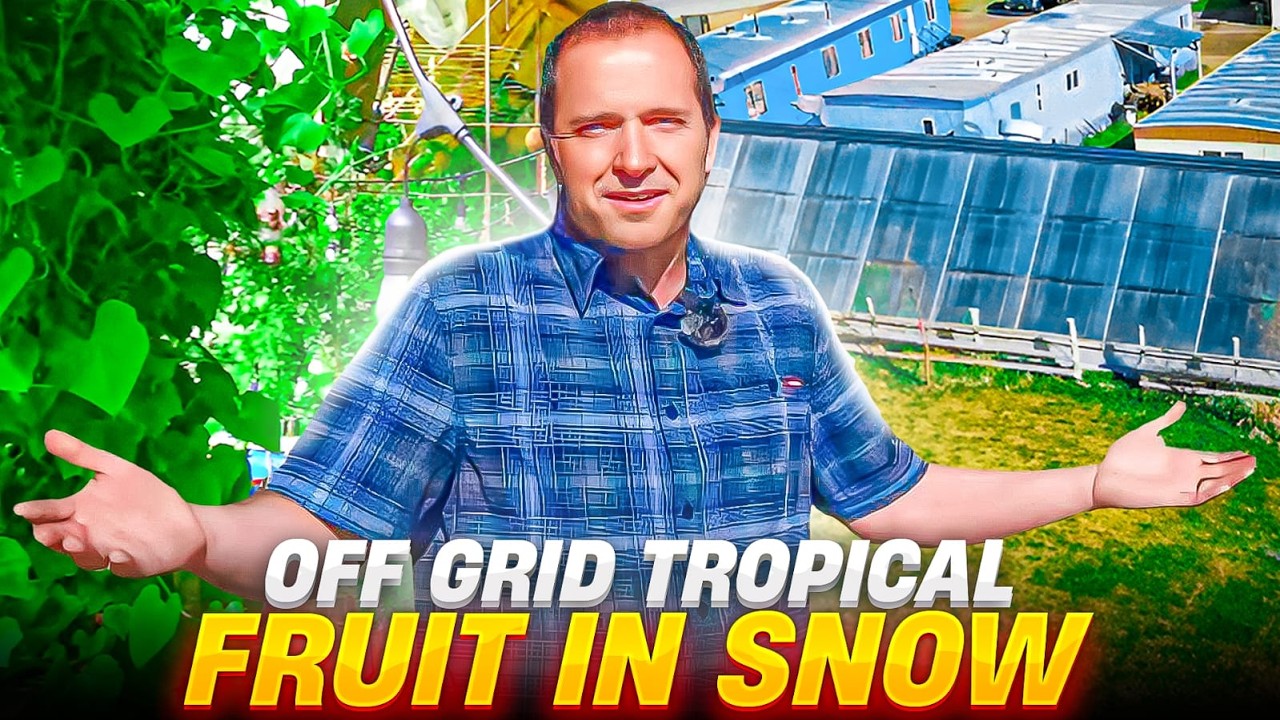 Family of 11 on One Acre With Off Grid Greenhouse