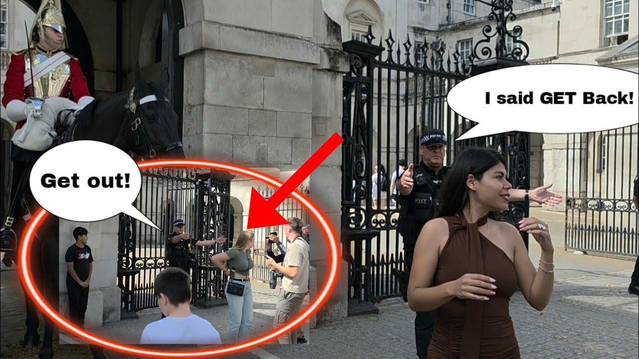 Police Officer stepped in and deals with Stubborn tourist who don't listen!