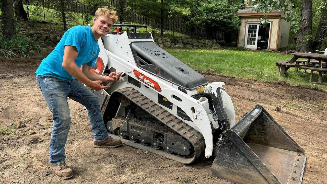 The Best Mini Skid Steer?! Reviewing a Bobcat MT100