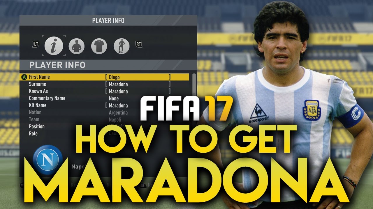 FIFA 17 | How to get Diego Maradona | Quick and Easy!