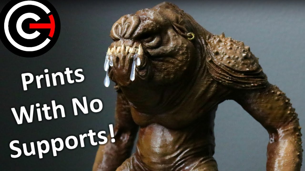 3D Printed Rancor (Star Wars) - Prints With No Supports!