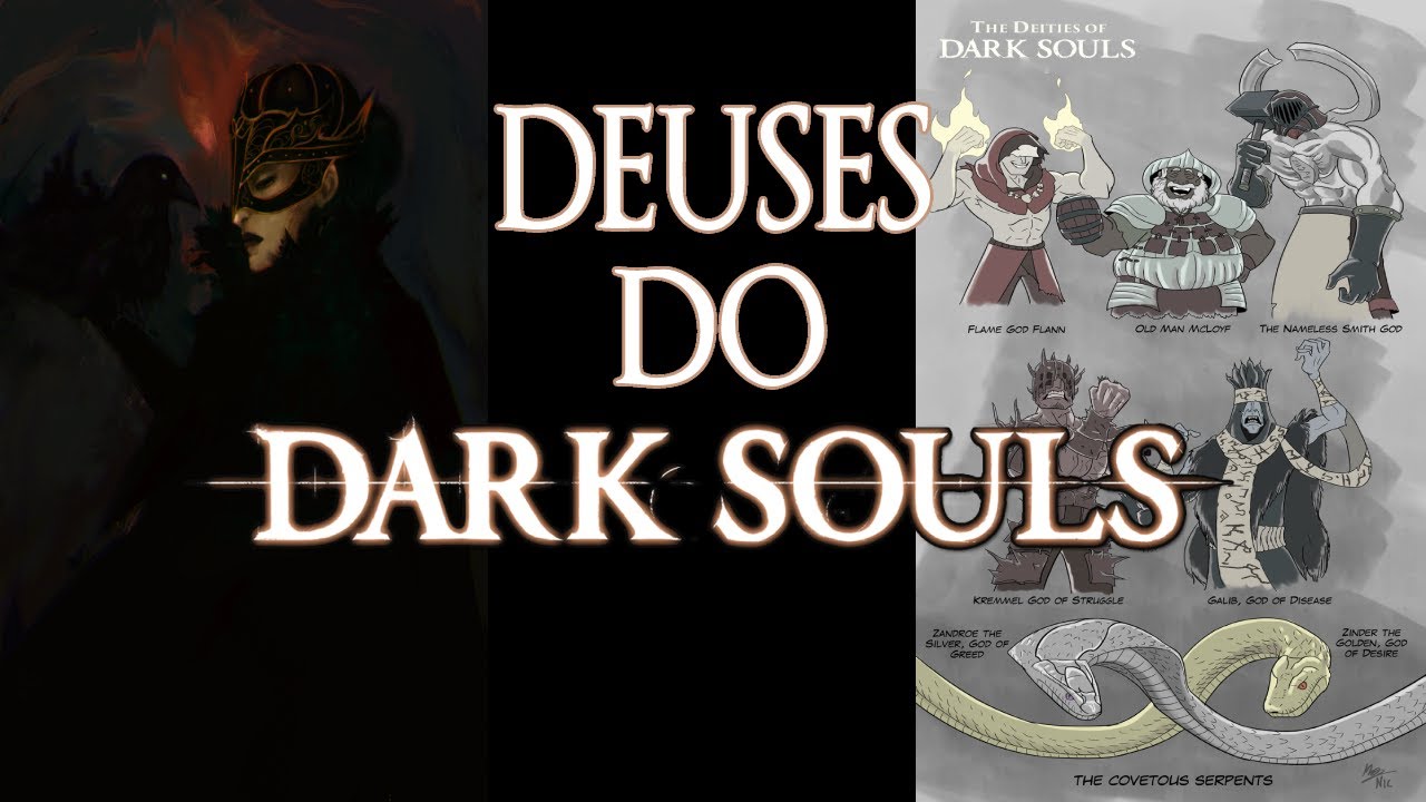 A História dos deuses esquecidos de Dark Souls - Velka, Lloyd, Fina, Flann, Nahr Alma e outros