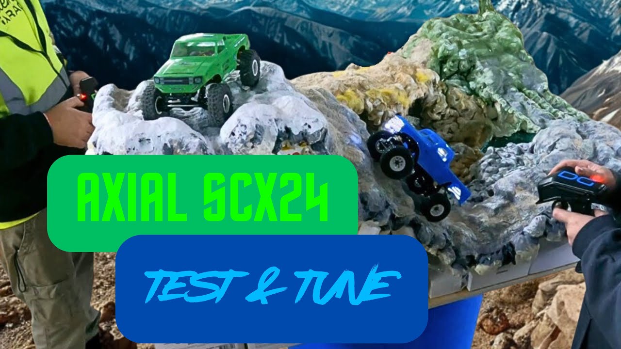 SCX24 Test & Tune - Better Tires & More Brass