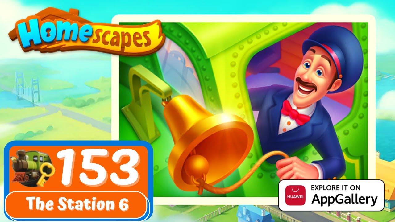 Homescapes - Day 153 - The Station - Day 6 - Gameplay Story