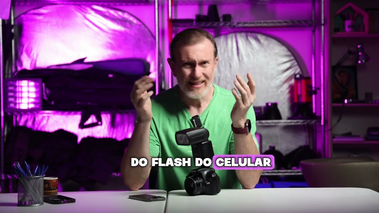 O celular já 
