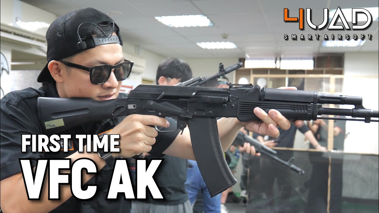 Первая стрельба из VFC AK и Sig P365 — Новости страйкбольной продукции 2024 года