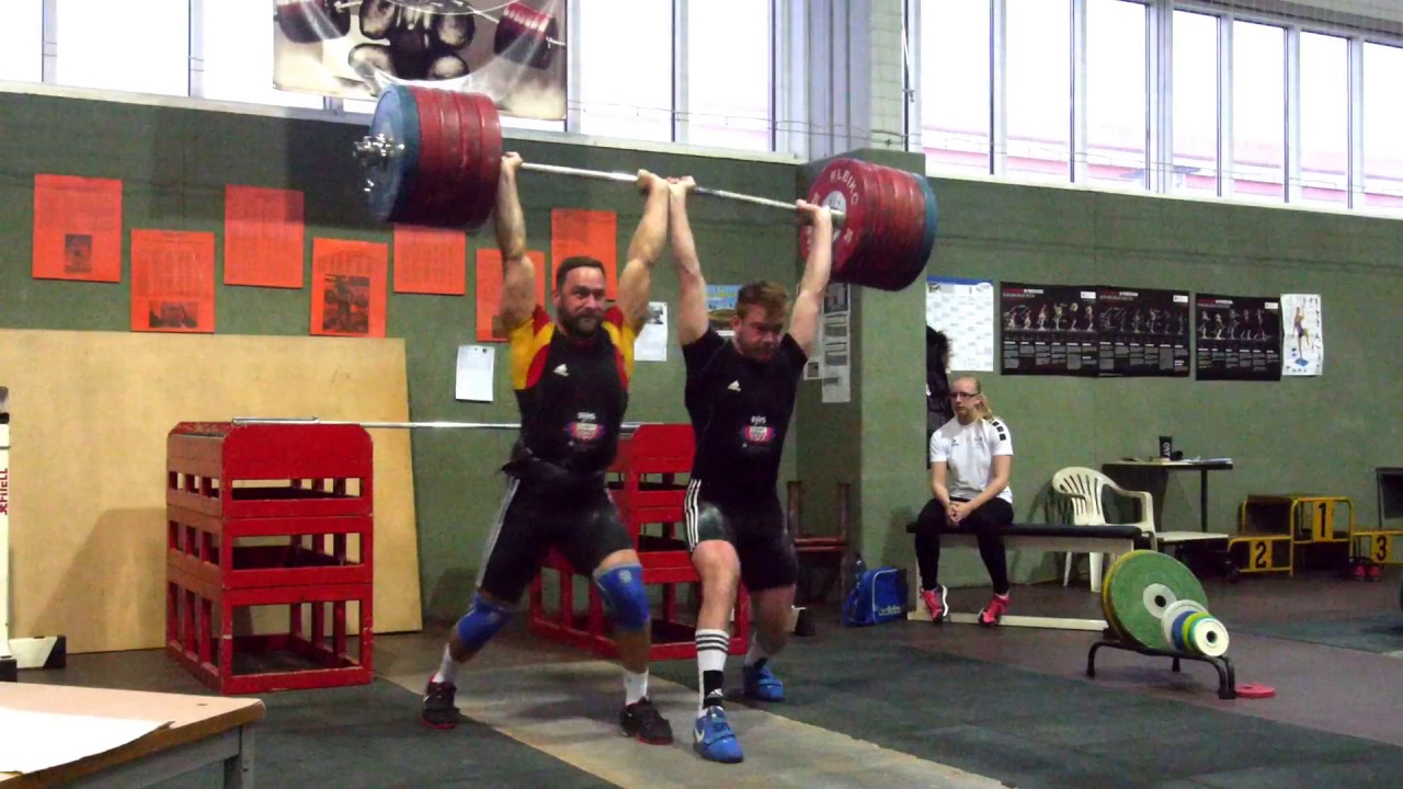 265 kg - Robert Oswald und Martin Adler - Paarsto&szlig;en