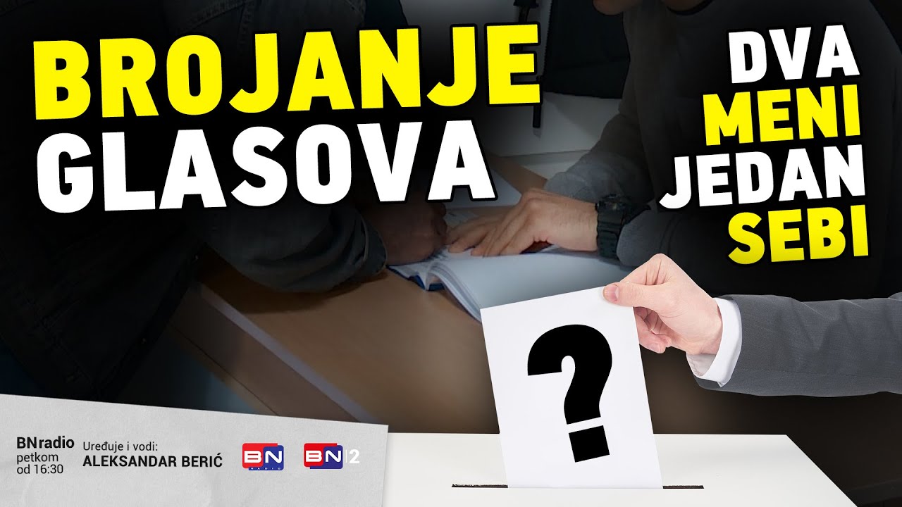 BROJANJE GLASOVA: Dva MENI, jedan SEBI?! || PULS NARODA