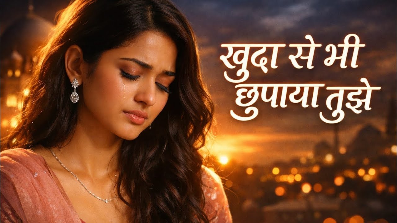 ख़ुदा से भी छुपाया तुझे | दर्द भरा इश्क़ | Heart Touching Hindi Song