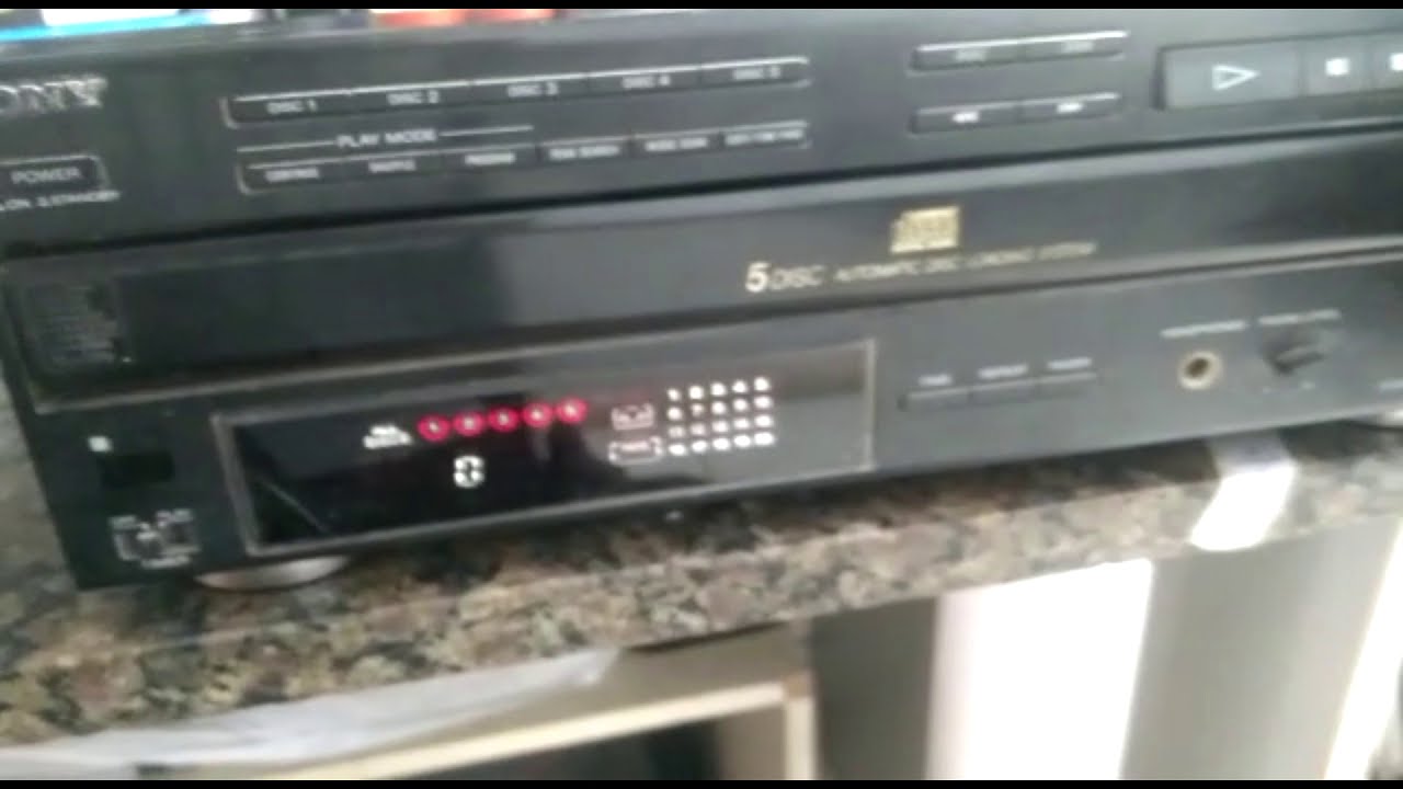 CONSERTO DO CD PLAYER SONY CDP- C315M