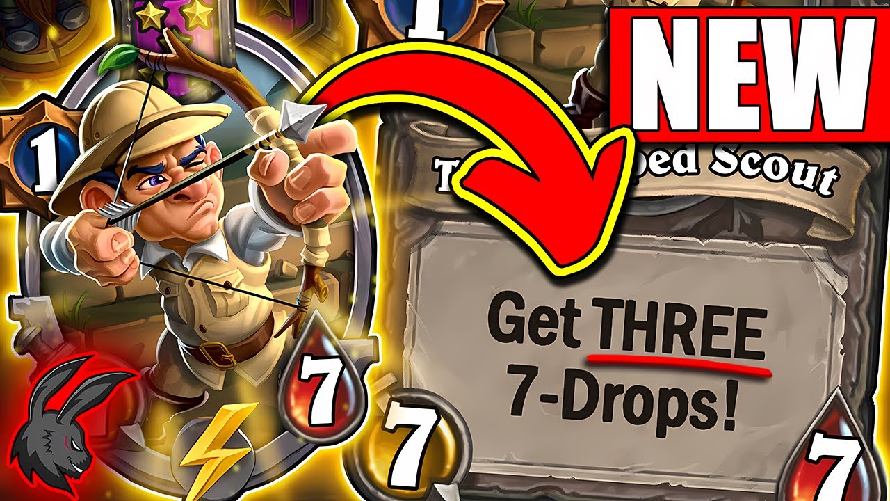 Saving My Scout for THREE 7-Drops! (FULL Greed) | Hearthstone Battlegrounds
