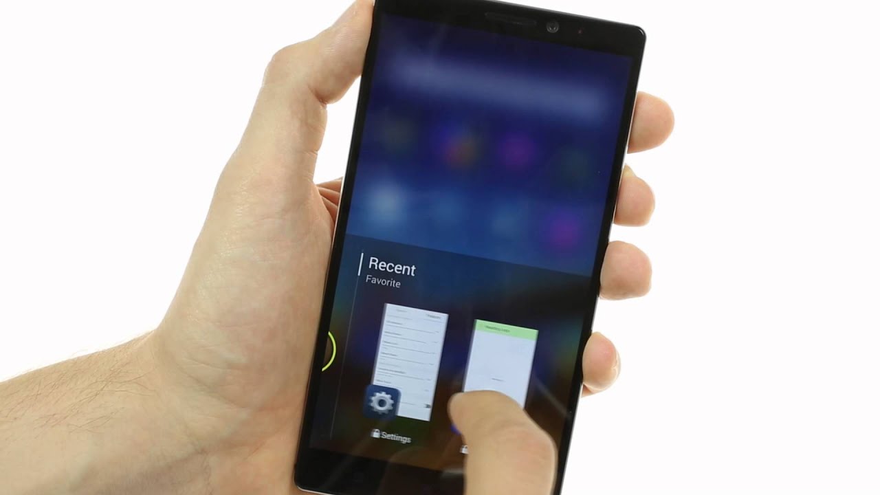 Lenovo Vibe Z2 Pro user interface