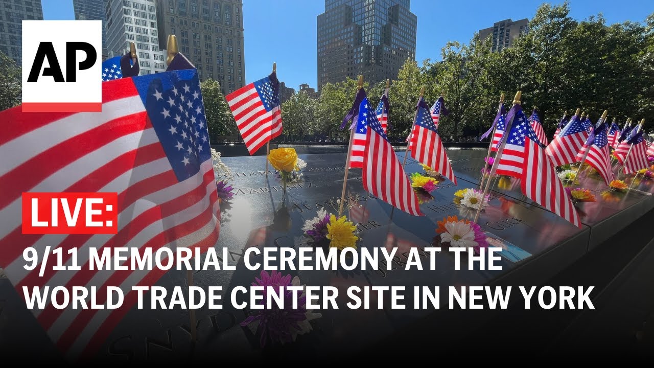 LIVE: 9/11 memorial ceremony at the World Trade Center site in New York