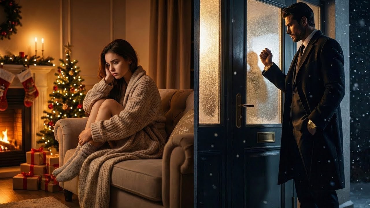 Pasé Navidad sola… hasta que el jefe de la mafia tocó mi puerta a medianoche