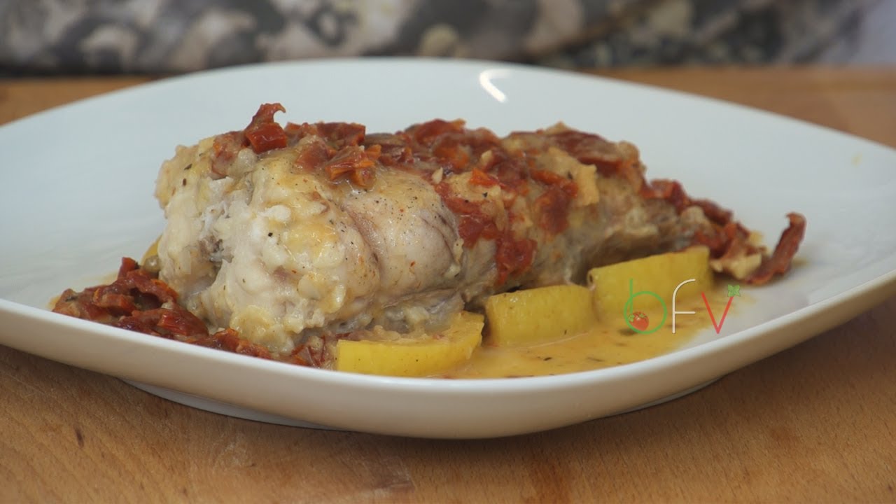 PESCATRICE CON POMODORI SECCHI E LIMONE - Buono Facile Veloce