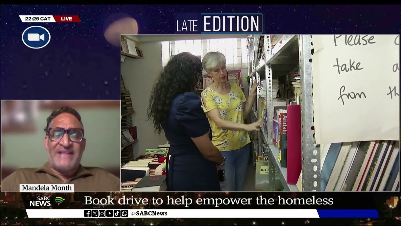 Mandela Month | Book drive aims to empower homeless: Dr Raymond Perrier