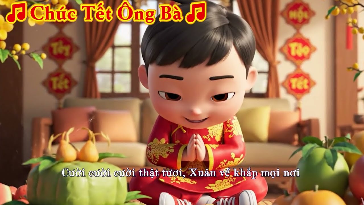 Chúc Tết Ông Bà 5 | TQA | Nhạc  Xuân Thiếu Nhi | Nhạc Xuân | Nhạc Năm Mới | Nhạc Tết Vui Nhộn