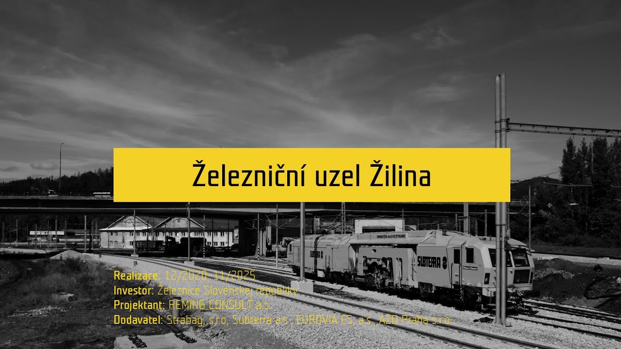 SUBTERRA – Naše stavby II – Železniční uzel Žilina