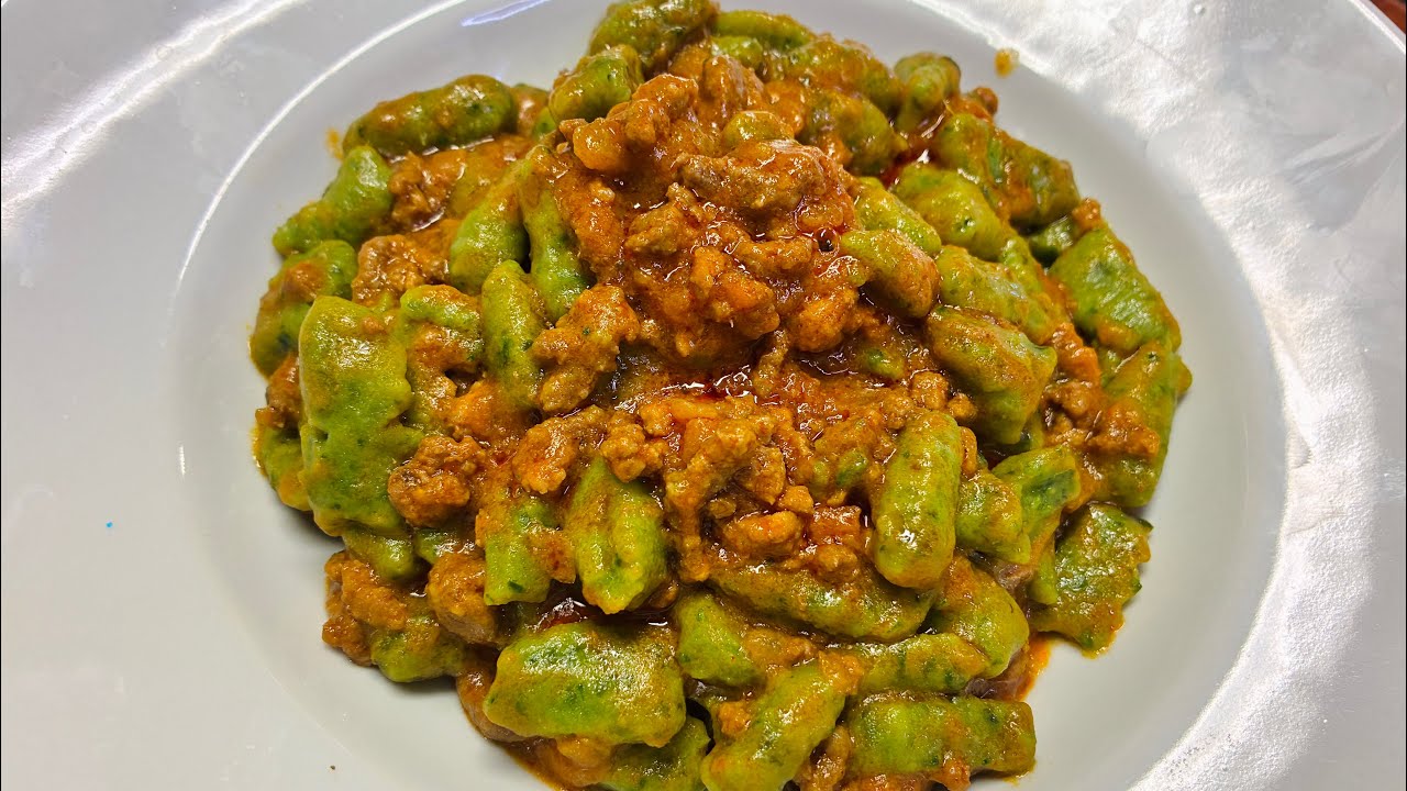 Gnocchi di patate verdi con la metà del tempo￼