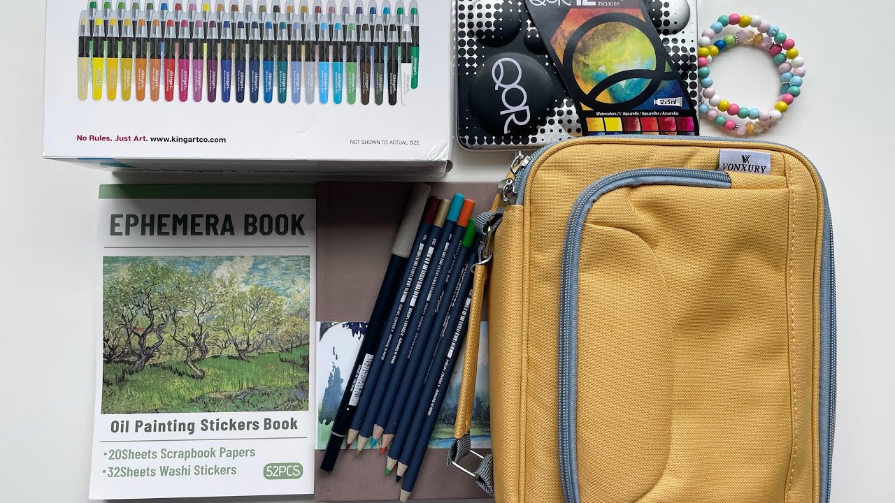 come see what I bought! art haul from Amazon, Five Below and Michaels.