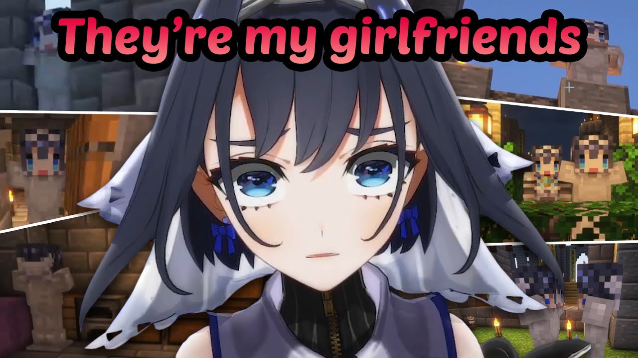 Kronii Finally Lost Her Mind Create A Harem Full of Her Minecraft GFs (Herself)