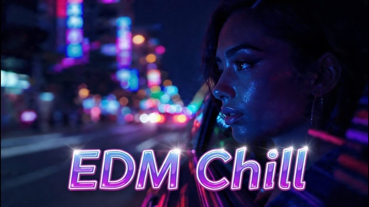 🌙 EDM Chill Night Drive | Relaxing Beats for Late Night Vibes & City Lights