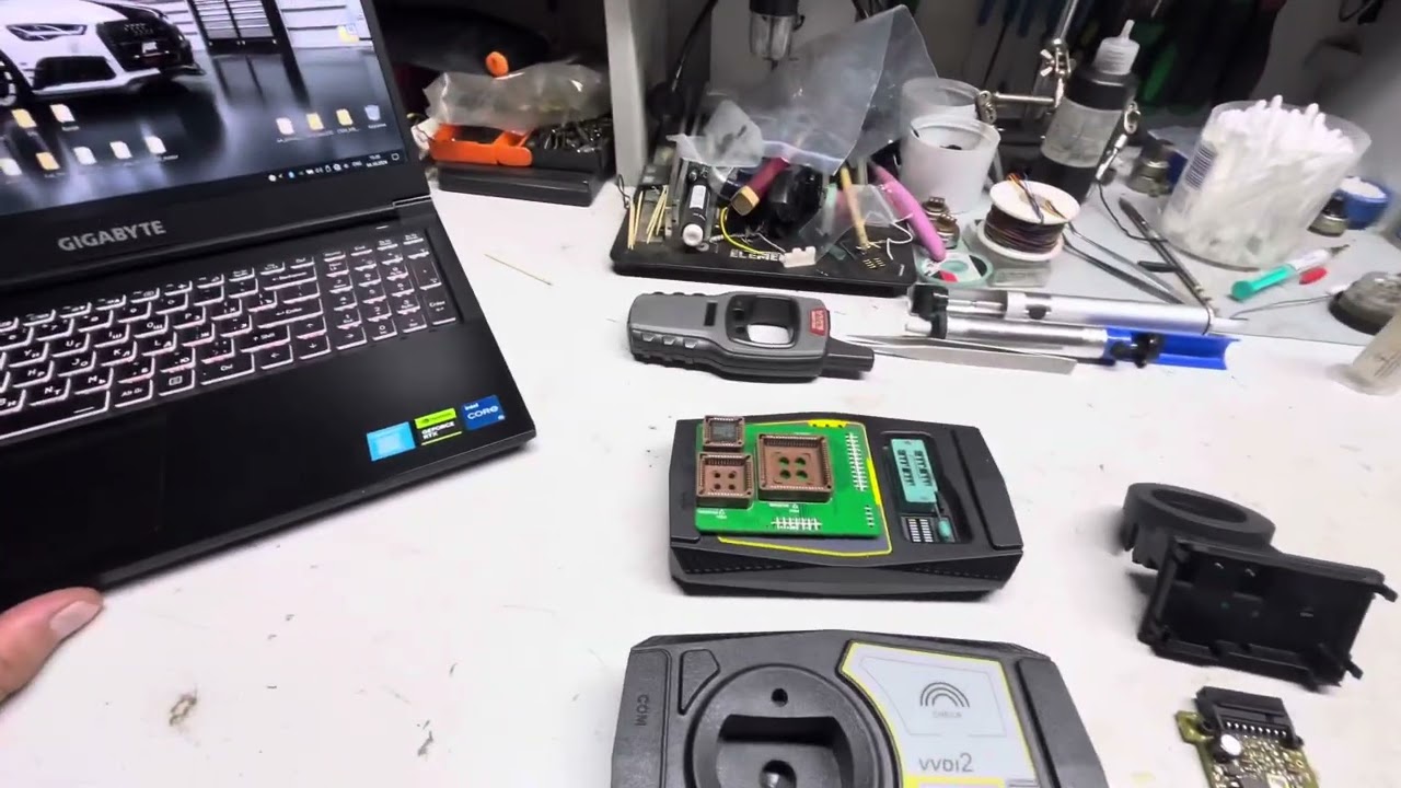Добавление ключа при полной утере на Opel Vectra B при помощи vvdi prog и vvdi2 плюс чип xt27