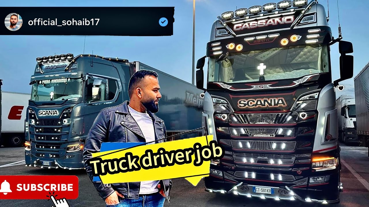 My Daily Routine | Trucking Vlog | Trucking In Italy 🚚🚀