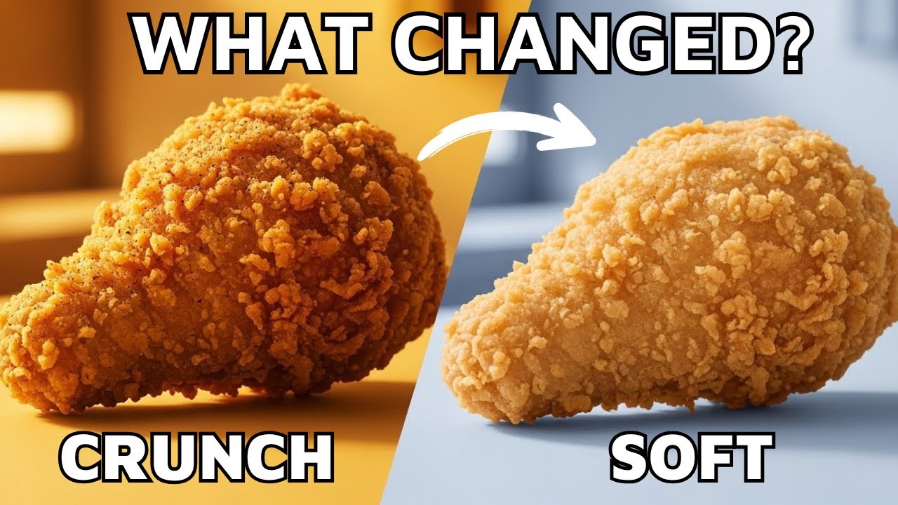 Почему курица в KFC уже не такая хрустящая, как раньше?