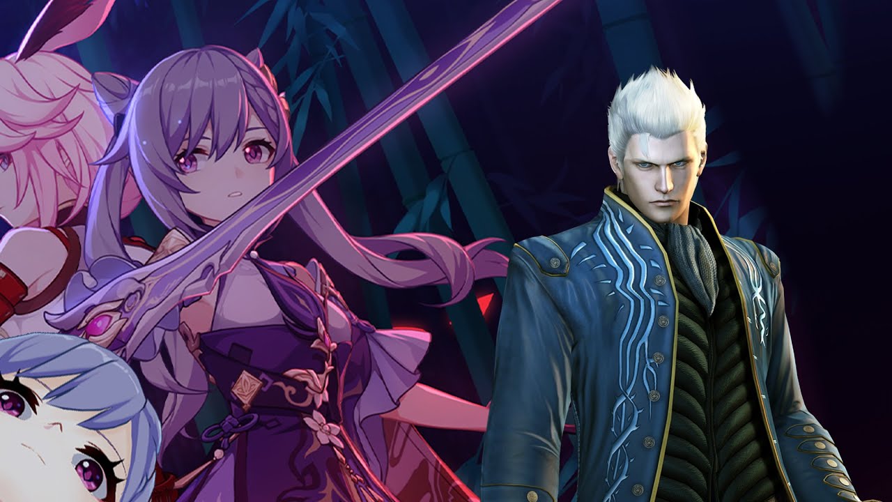 Keqing but with Vergil's theme 3