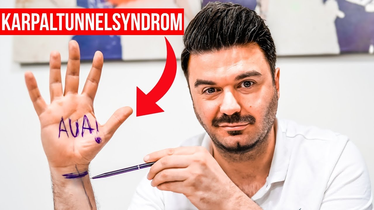 Karpaltunnelsyndrom - Schnelle Hilfe gegen kribbelnde & taube Hände!