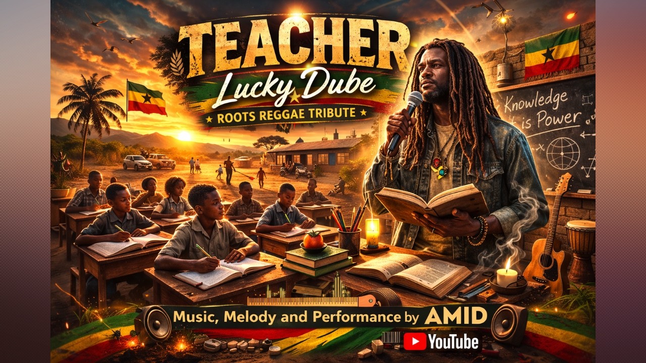 Lucky Dubé – Teacher | Roots Reggae Tribute by AMID
