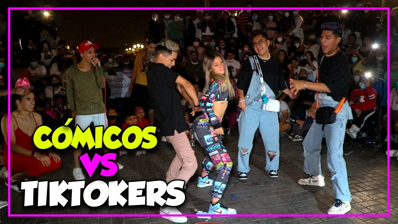 Tiktokers vs COMICOS 🤣 Duelo de baile 2022 || Cómico Gasparin Oficial