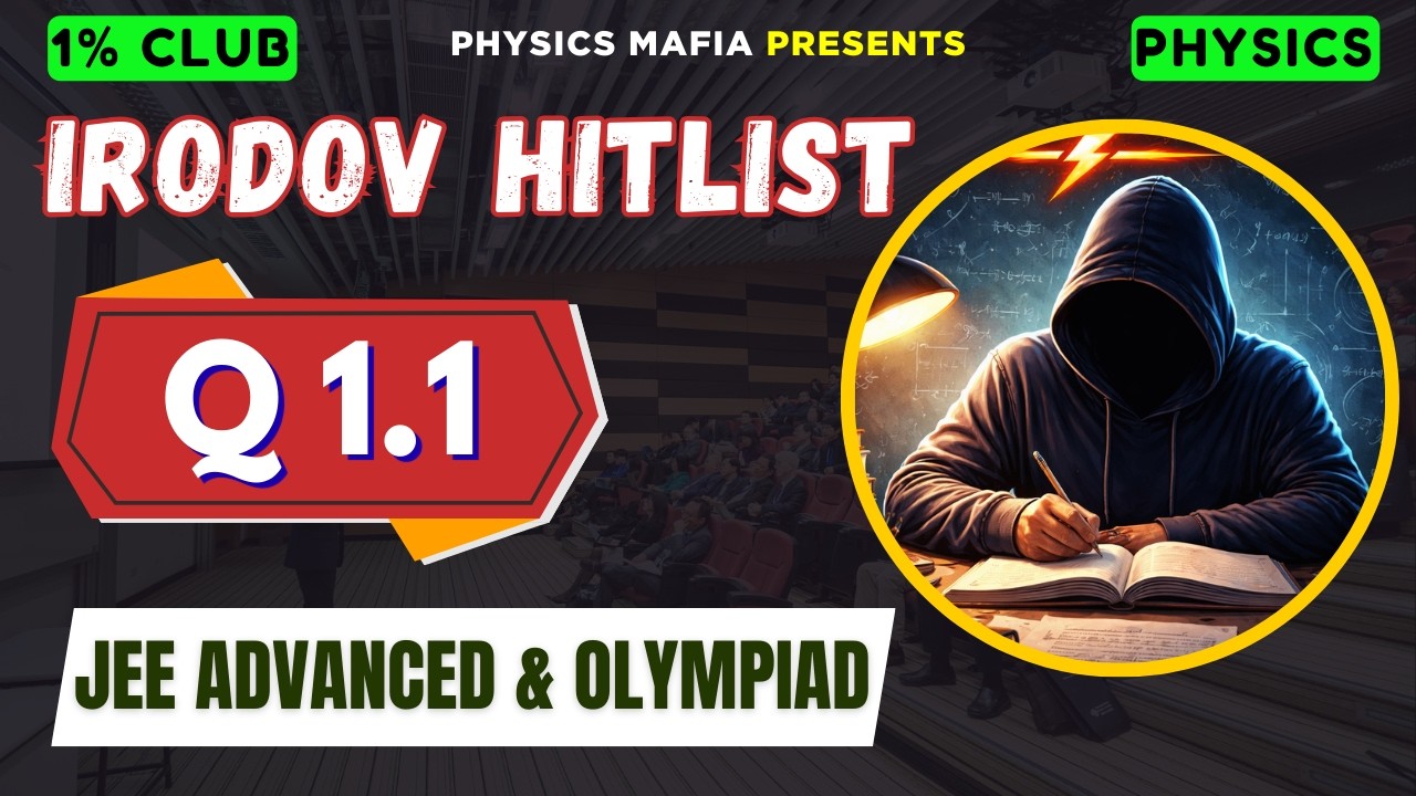 Irodov Problem 1.1 Solution - Kinematics | JEE Advanced Physics | Irodov Hitlist | #jee #physics