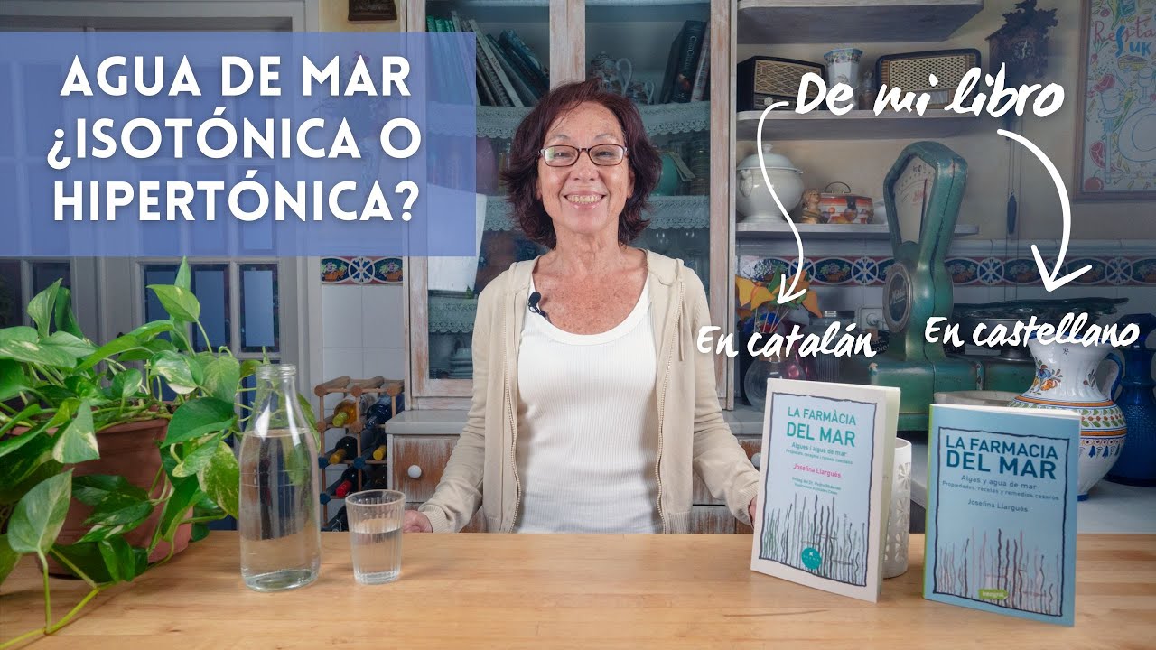 Agua de mar: ¿isotónica o hipertónica?