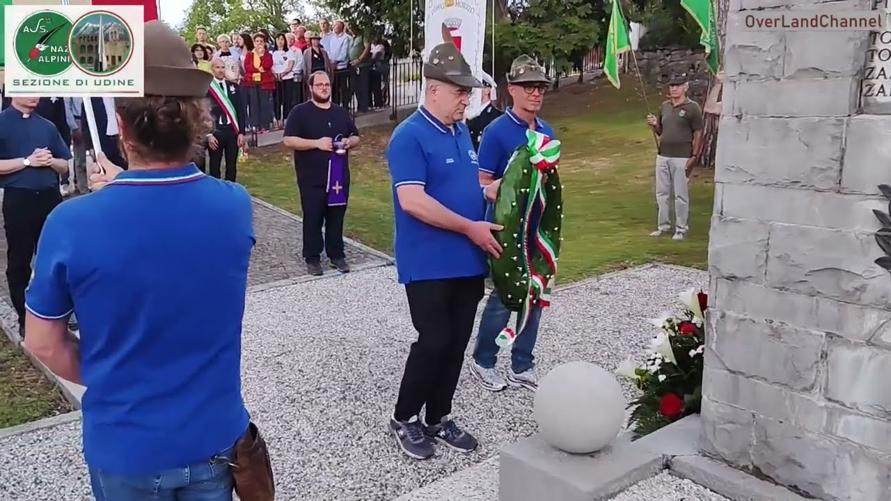 2025 Moruzzo - 75° Gruppo Alpini - 5.Onore ai Caduti