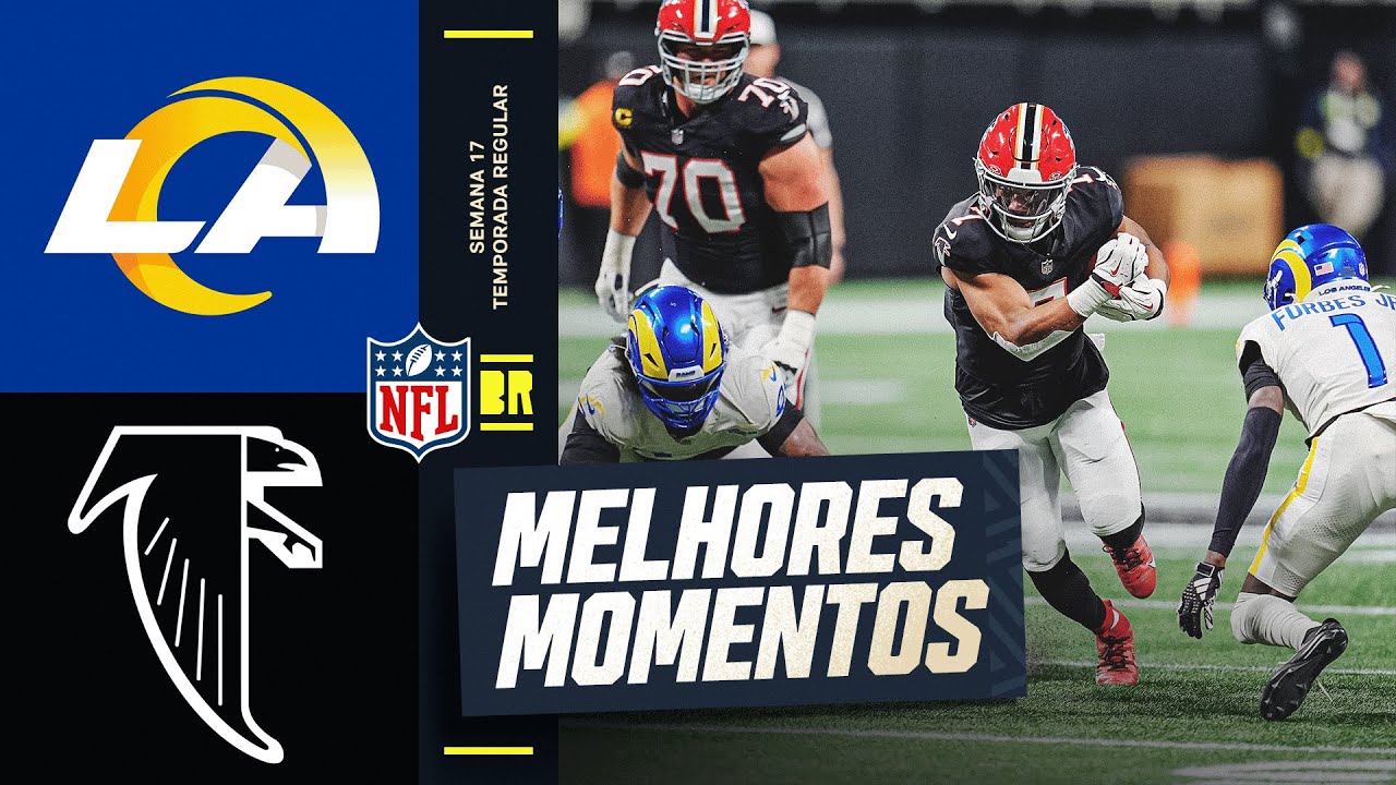 Los Angeles Rams vs Atlanta Falcons | Melhores Momentos - Semana 17 | NFL 2025