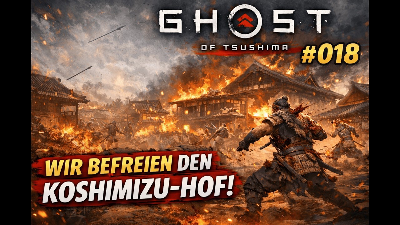 Wir Befreien den Koshimizu-Hof     Lets Play Ghost of Tsushima #018