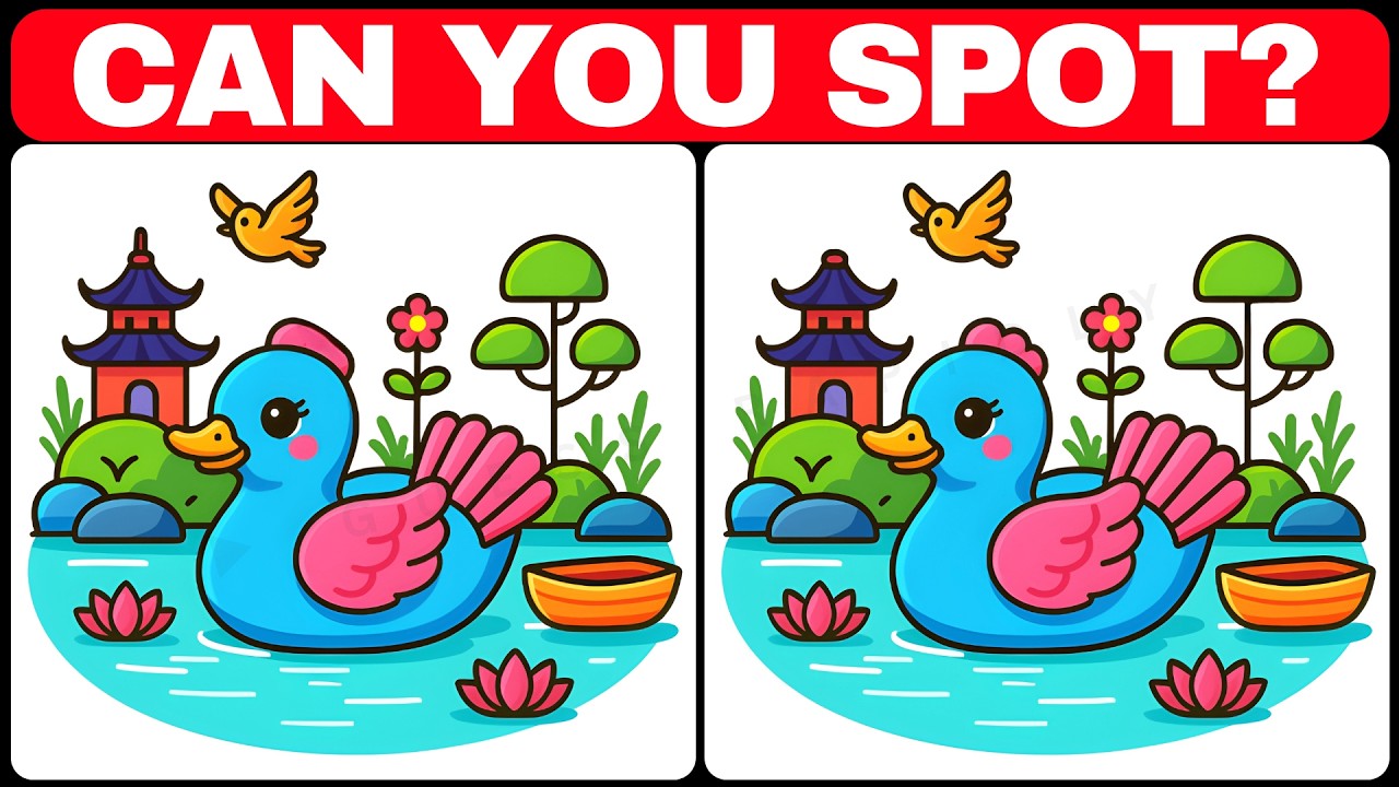 🔥Sharp Minds Will Find Three Differences🧠【#262 Brain Game Challenge Find 3 Differences】
